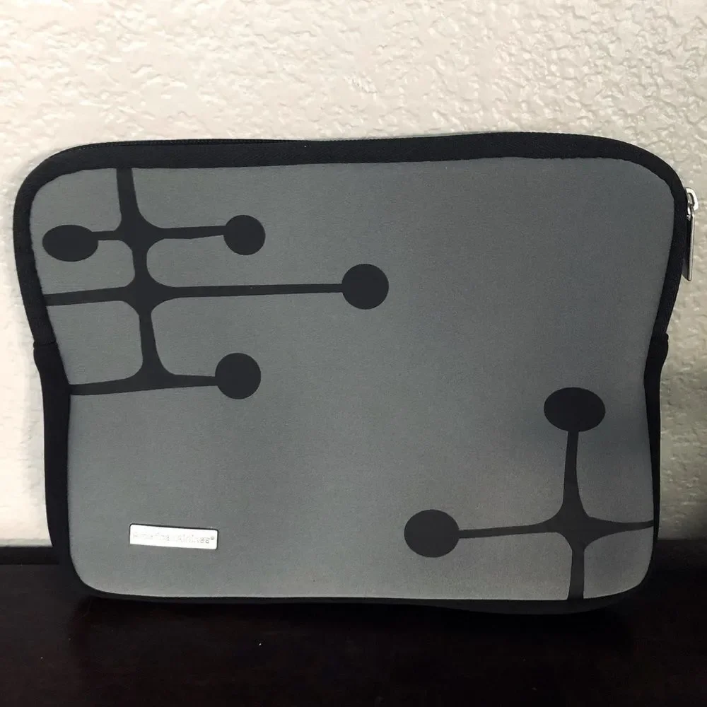 American Airlines Gray Tablet Sleeve Tech Travel Case